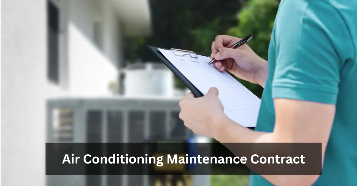 Air Conditioning Maintenance Contract