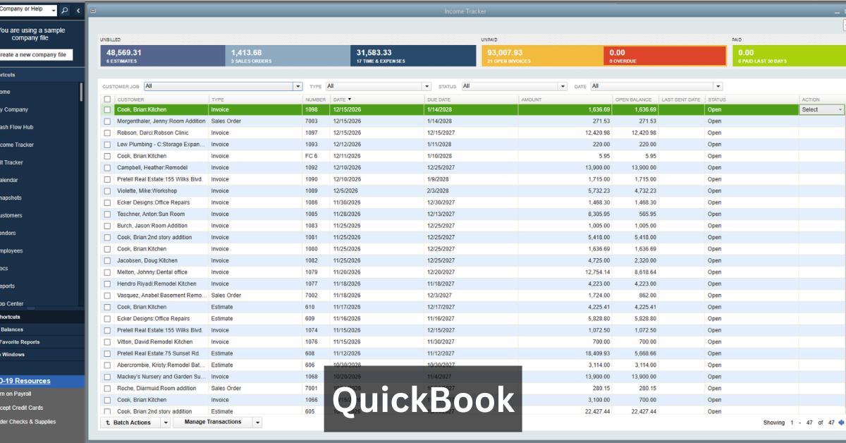QuickBook