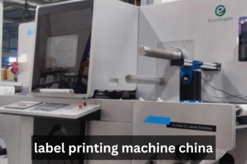 label printing machine china