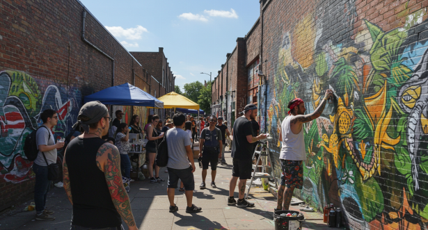 Toronto’s Outdoor Art Scene: Where Murals, Music, and Creativity Collide
