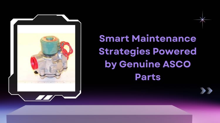 Smart Maintenance Strategies Powered by Genuine ASCO Parts