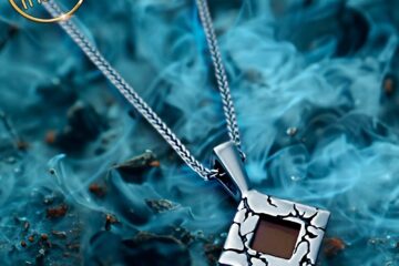 Bible Gifts for Him: Elegant Silver Pendant Necklace with New Testament Inside - My Nano Jewelry